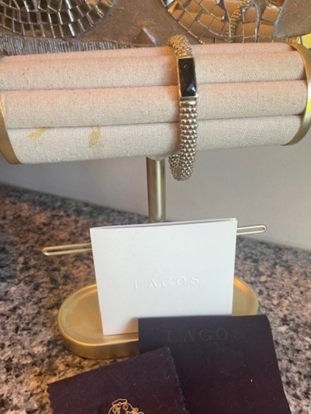 Lagos Onyx bracelet